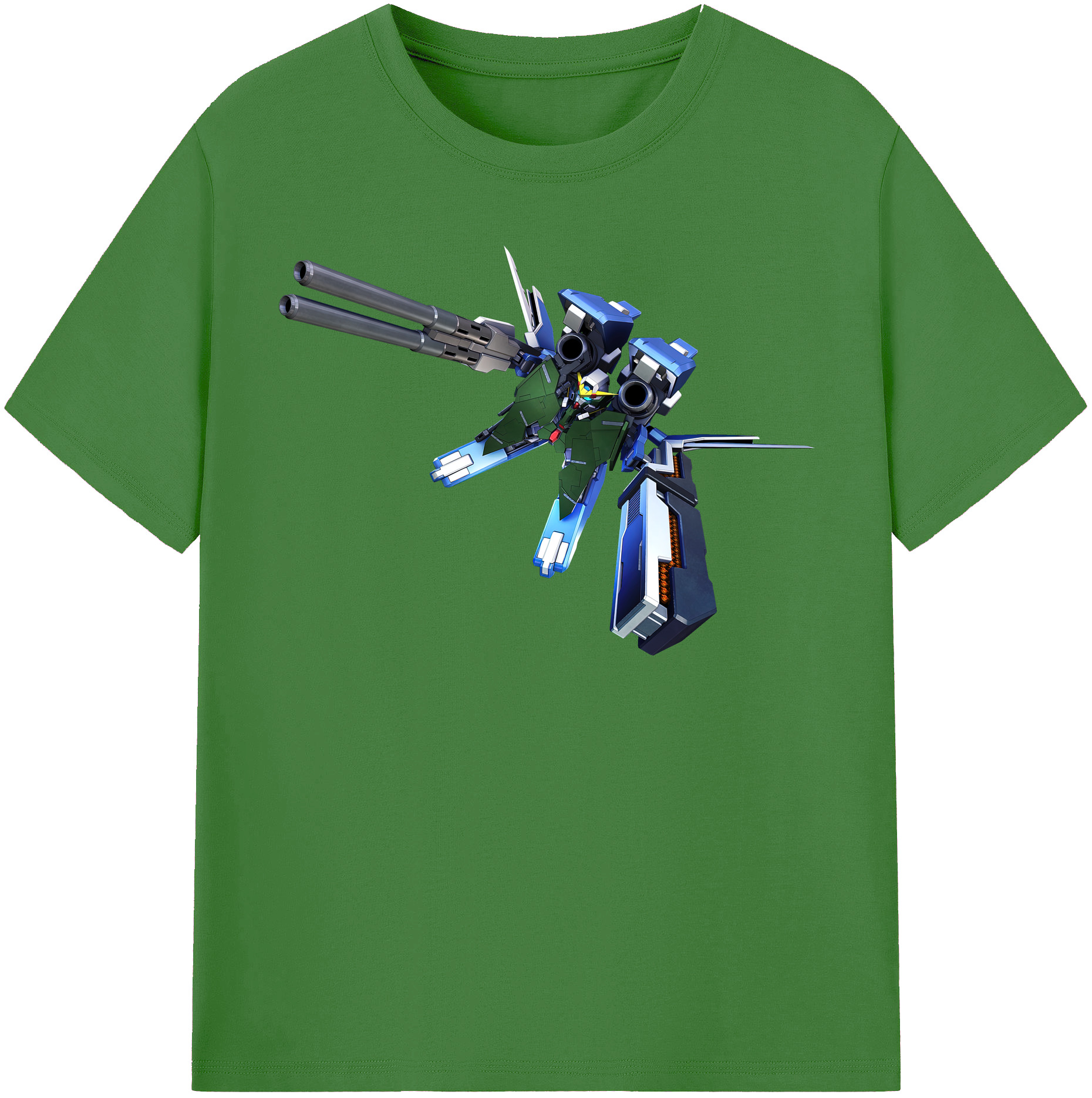（画像用） 機動戦士ガンダム Mobile Suit Gundam レディースカジュアルプリントTシャツ（綿100％）